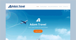 Desktop Screenshot of adamtravel.net
